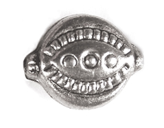 Z15463 15463 Perle metallique aluminium ovale argente Innspiro - Article