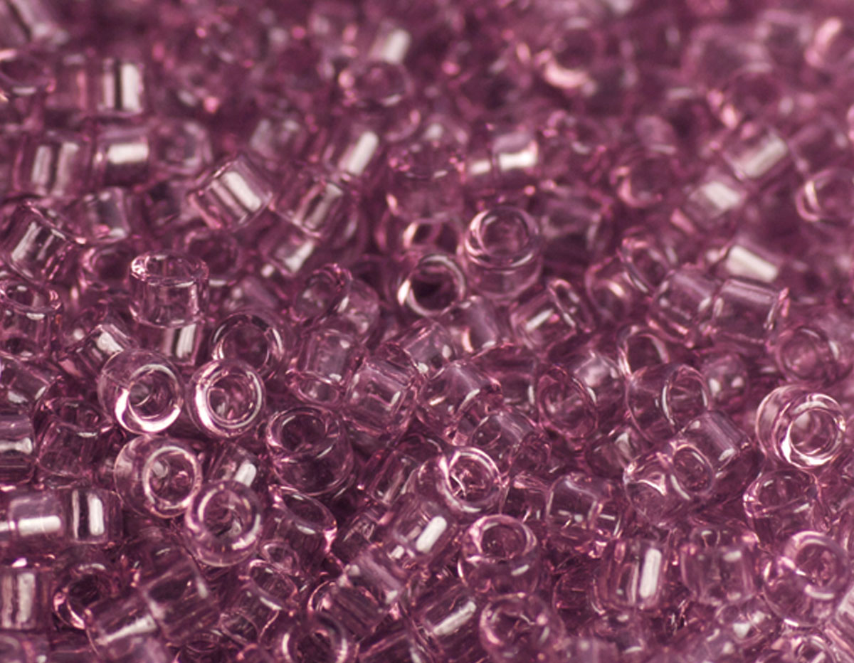 Z156006 156006 Z155006 155006 Perles japonaises cylindre Treasure transparent lila Toho