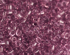 Z156006 156006 Z155006 155006 Perles japonaises cylindre Treasure transparent lila Toho - Article