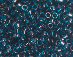 Z156007BD 156007BD Z155007BD 155007BD Perles japonaises cylindre Treasure transparent turquoise Toho - Article