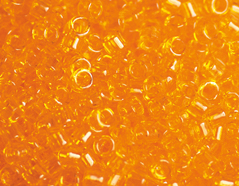 156010 Z155010 Z156010 155010 Cuentas japonesas cilindro Treasure transparente naranja Toho - Ítem