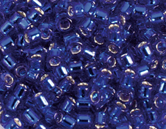Z156028 156028 Z155028 155028 Perles japonaises cylindre Treasure argente bleu marine Toho - Article