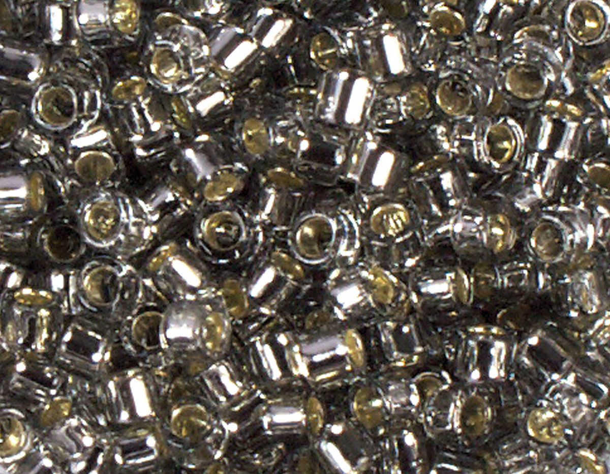 Z156029 156029 Z155029 155029 Perles japonaises cylindre Treasure argente gris Toho