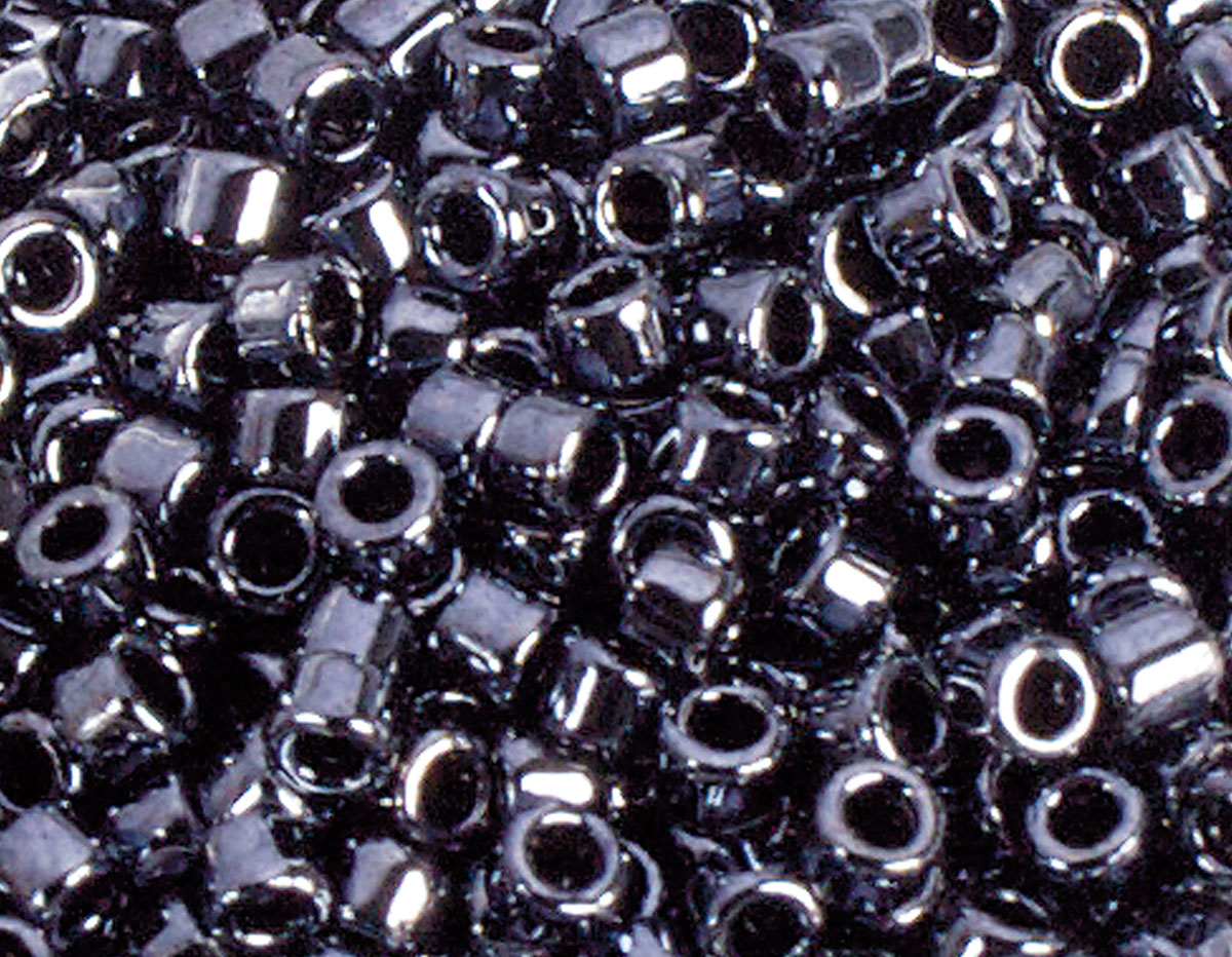 Z156081 156081 Z155081 155081 Perles japonaises cylindre Treasure metallique gris Toho