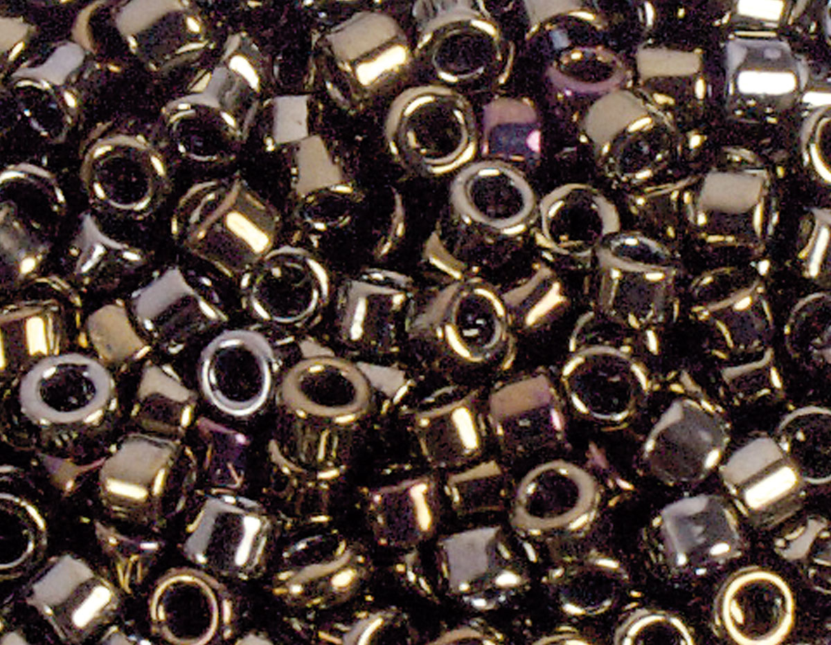 Z156083 156083 Z155083 155083 Perles japonaises cylindre Treasure metallique bronze Toho
