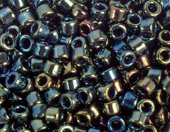 Z156084 156084 Z155084 155084 Perles japonaises cylindre Treasure metallique vert Toho - Article