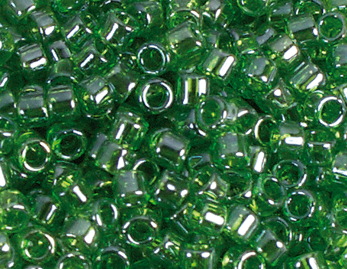 Z156108 156108 Z155108 155108 Cuentas japonesas cilindro Treasure brillante verde Toho