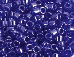 Z156116 156116 Z155116 155116 Cuentas japonesas cilindro Treasure brillante azul marino Toho - Ítem