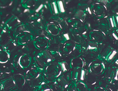 Z156939 156939 Z155939 155939 Cuentas japonesas cilindro Treasure transparente verde Toho - Ítem