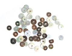 16059 Perle coquille de perle mere disque blanc Innspiro - Article