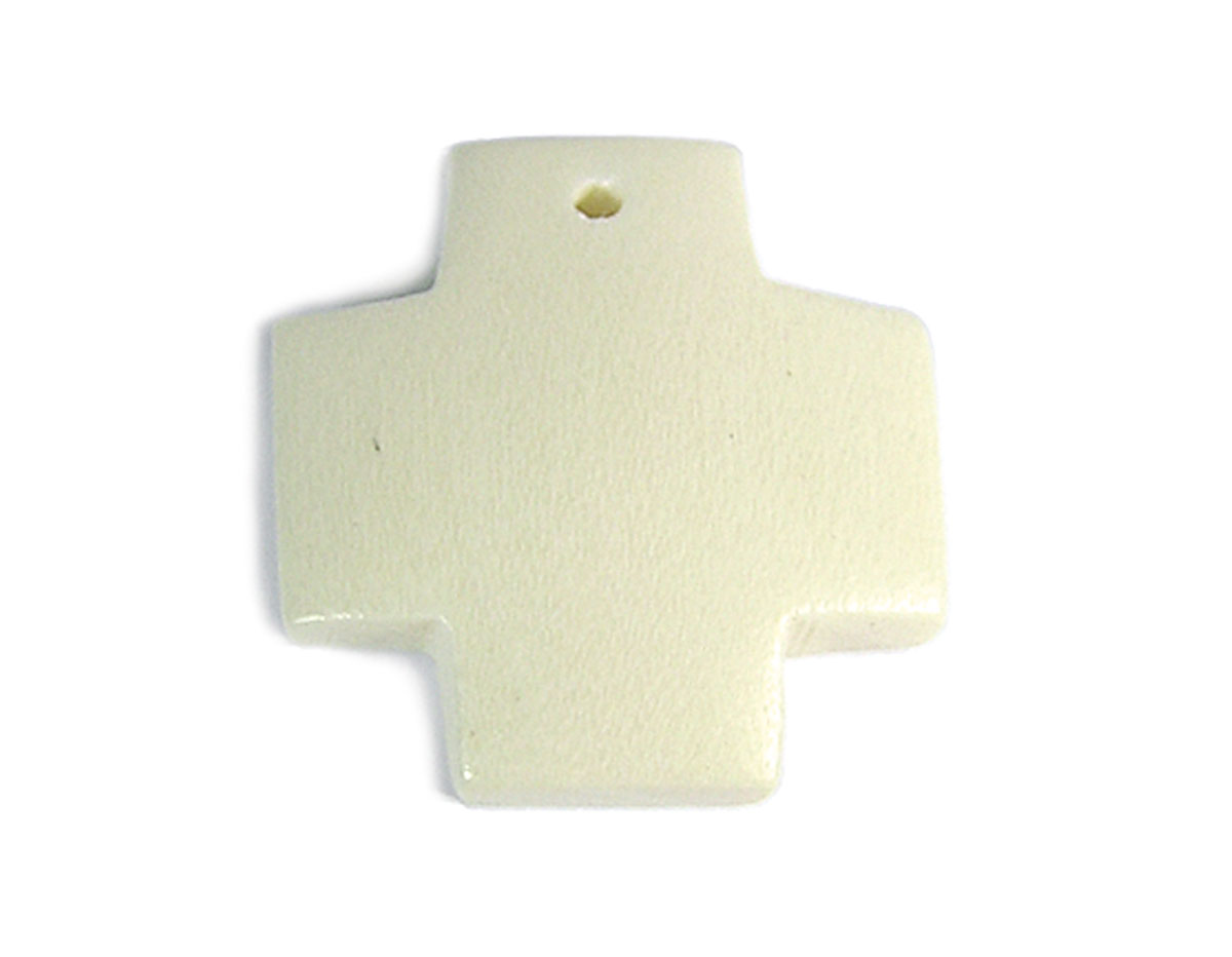16620 Z16620 Colgante madera cruz encerada blanca Innspiro