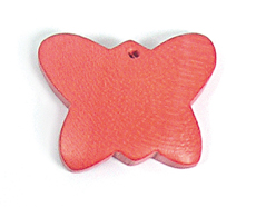 Z16654 16654 Colgante madera mariposa encerada roja Innspiro - Ítem