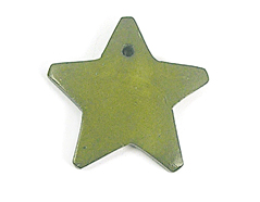 Z16678 16678 Colgante madera estrella encerada verde Innspiro - Ítem
