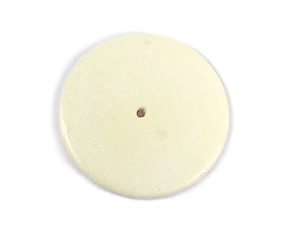 16710 Z16710 Pendentif bois disque cire blanc Innspiro