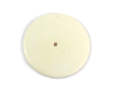 16710 Z16710 Pendentif bois disque cire blanc Innspiro - Article