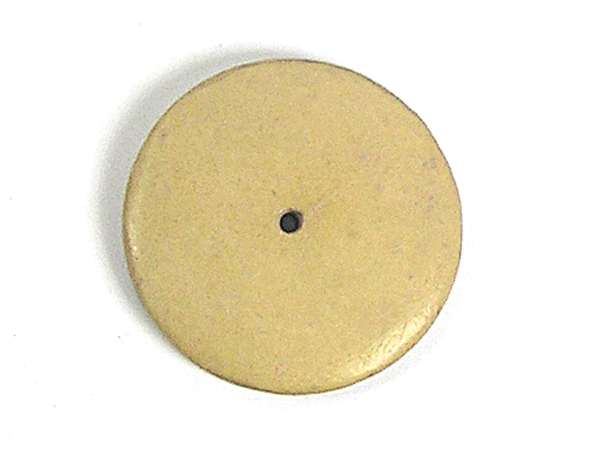 16712 Z16712 Colgante madera disco encerada ocre Innspiro