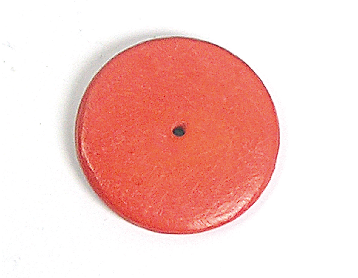 Z16714 16714 Colgante madera disco encerada roja Innspiro