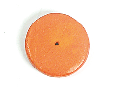 Z16719 16719 Pendentif bois disque cire orange Innspiro - Article