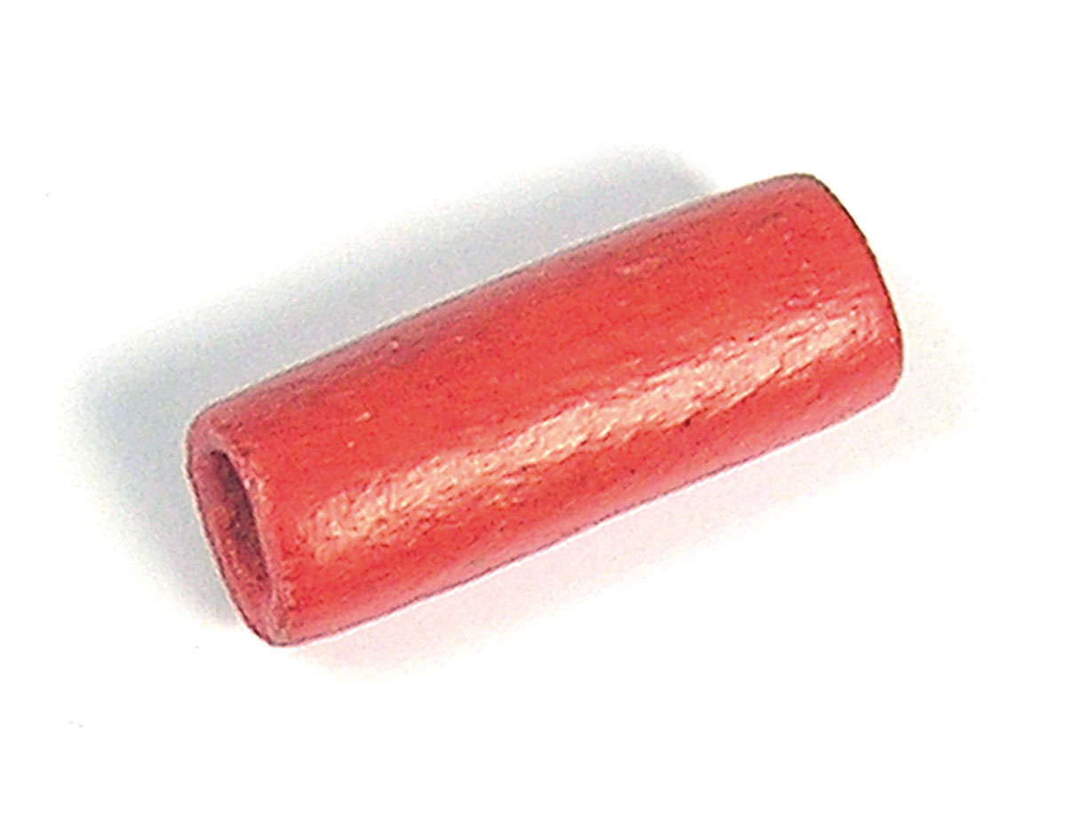 Z16724 16724 Perle bois ciree cylindre rouge Innspiro
