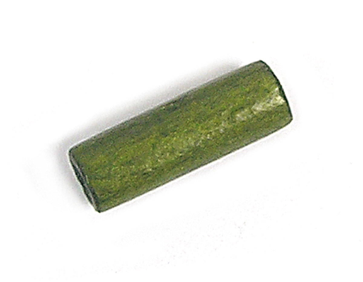 Z16728 16728 Perle bois ciree cylindre vert Innspiro
