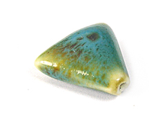 17104 Z17104 Perle ceramique triangle bleu Innspiro - Article