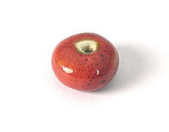 17113 Z17113 Perle ceramique disque rouge Innspiro - Article