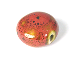 Z17116 17116 Perle ceramique disque rouge Innspiro - Article