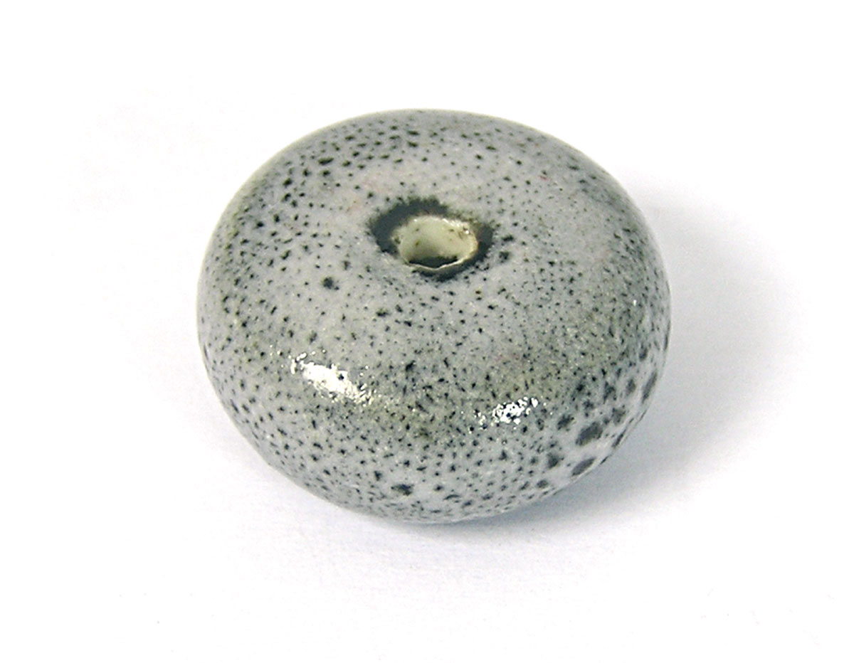 Z17132 17132 Perle ceramique disque gris Innspiro
