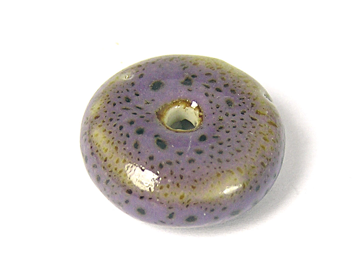 Z17138 17138 Cuenta ceramica disco purpura Innspiro