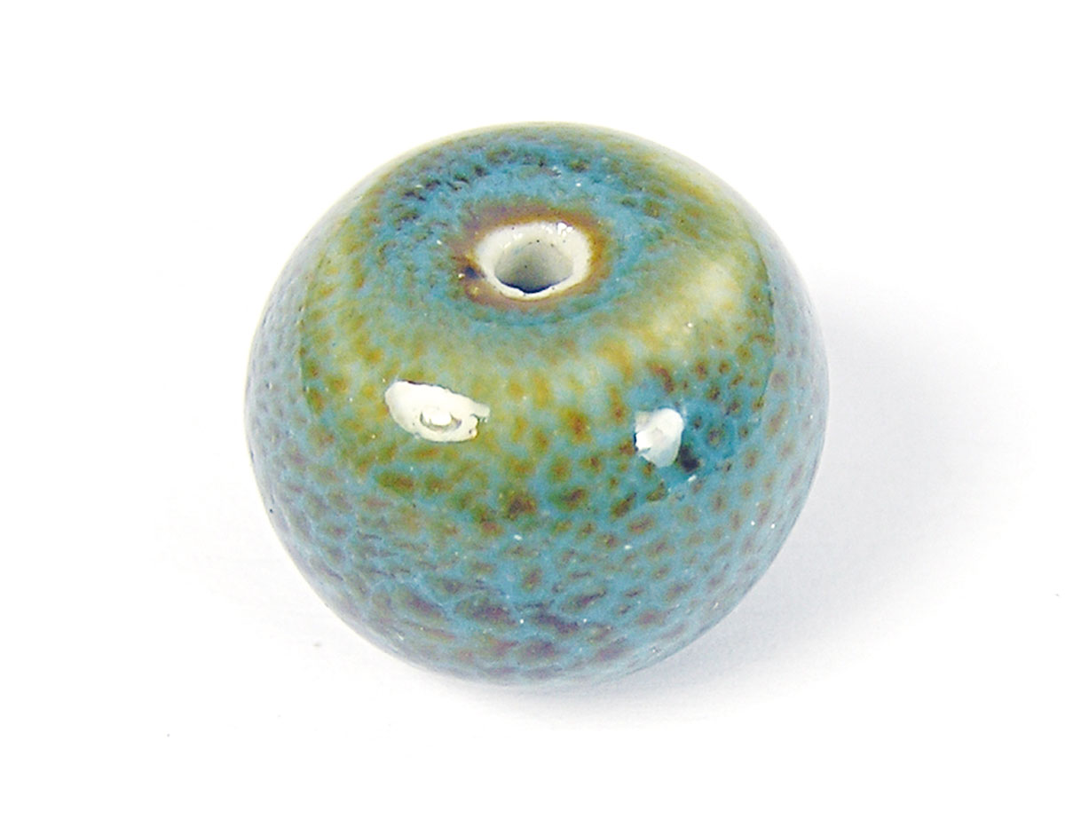 Z17147 17147 Perle ceramique boule grande bleue Innspiro