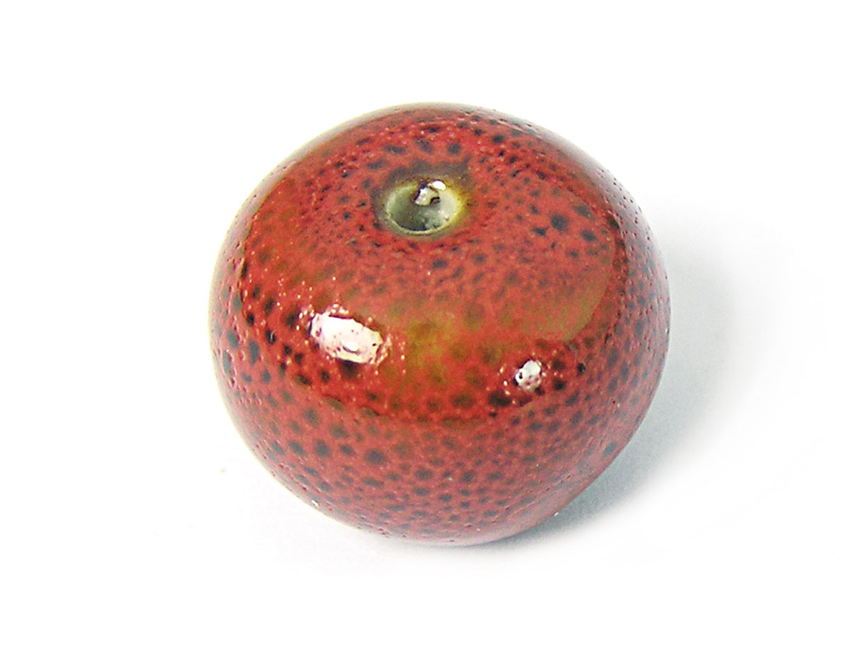 Z17148 17148 Cuenta ceramica bola grande roja Innspiro