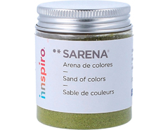 1715 Arena de colores verde amarillo Sarena - Ítem