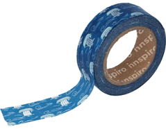 17445 Cinta masking tape Washi barcos azul 15mm x10xm Innspiro - Ítem