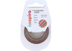 17453 Ruban masking tape Washi rayures couleurs 15mm x10m Innspiro - Article1