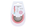 17460 Cinta masking tape Washi rosa con topos 15mm x10m Innspiro - Ítem1