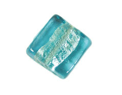 17722 Z17722 Perle en verre carree transparente bleu ciel Innspiro - Article