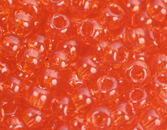 Z180005 180005 Perles japonaises rocaille transparent rouge Toho - Article