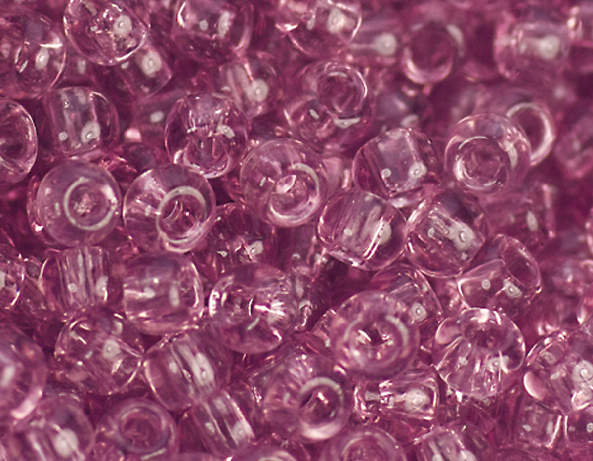 Z180006 180006 Perles japonaises rocaille transparent lila Toho