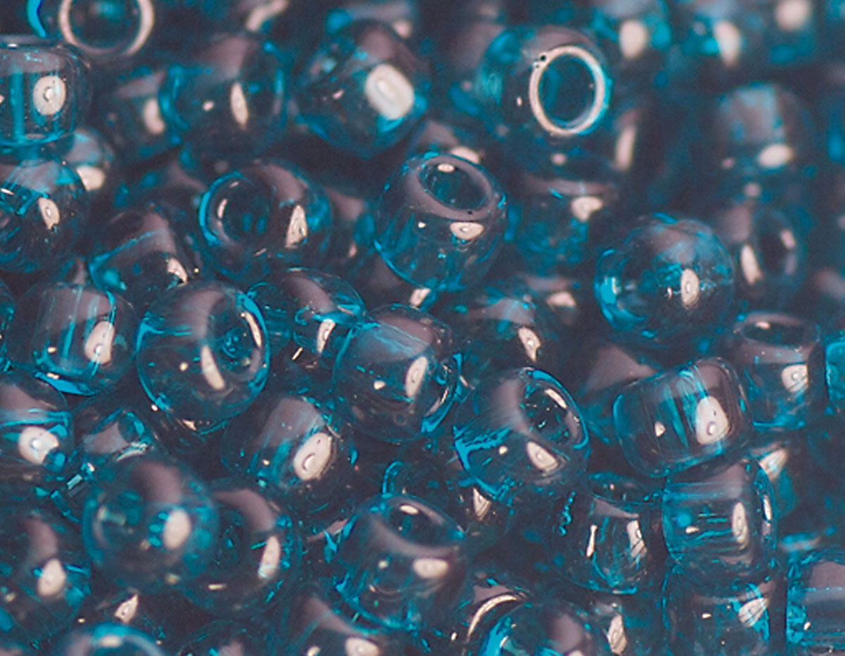 Z180007BD 180007BD Perles japonaises rocaille transparent turquoise Toho