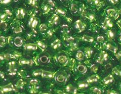 Z180027 180027 Perles japonaises rocaille argente vert Toho - Article