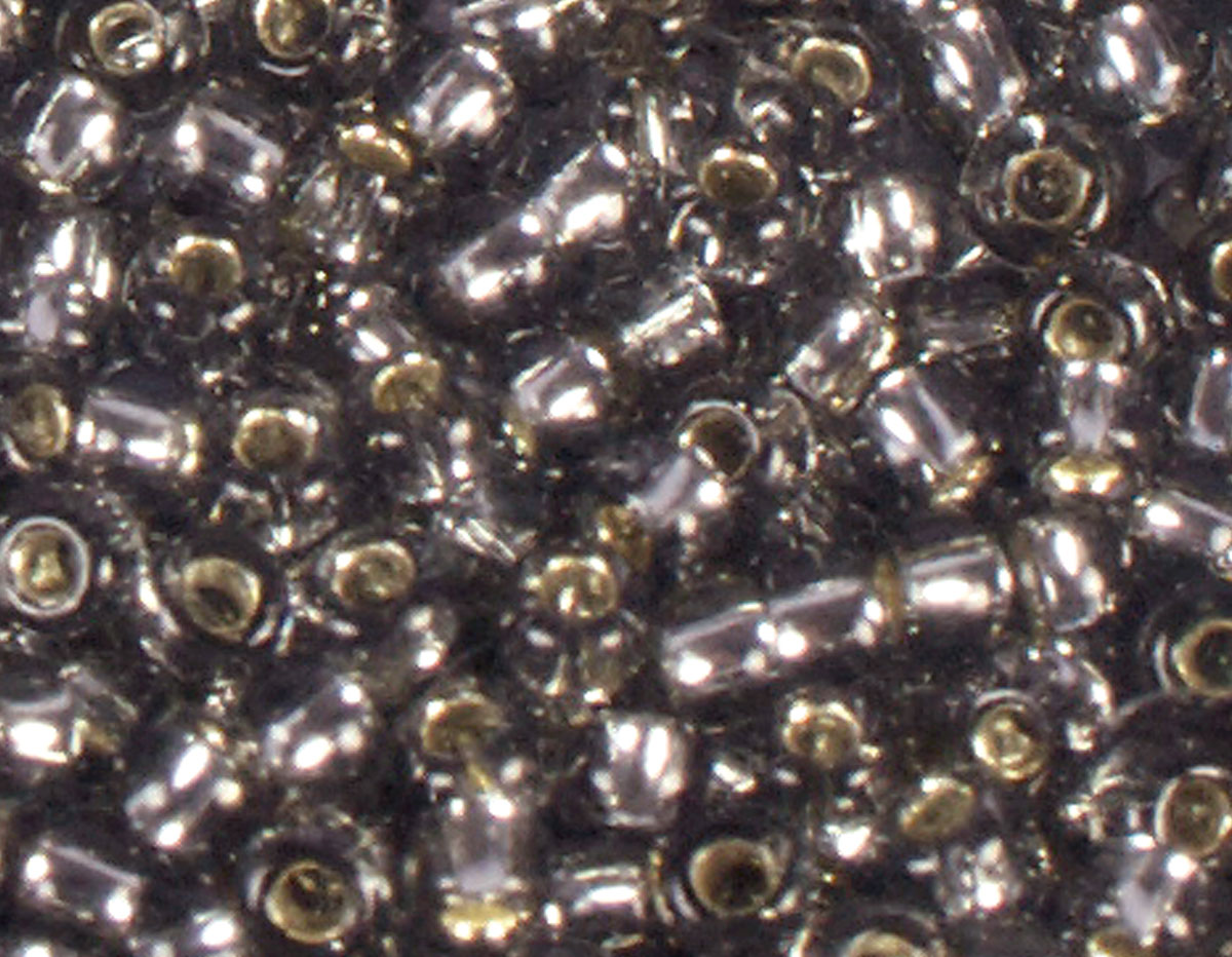 Z180029 180029 Perles japonaises rocaille argente gris Toho