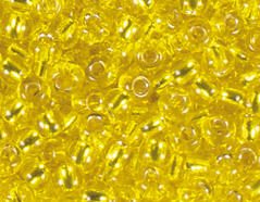 Z180032 180032 Perles japonaises rocaille argente jaune Toho - Article