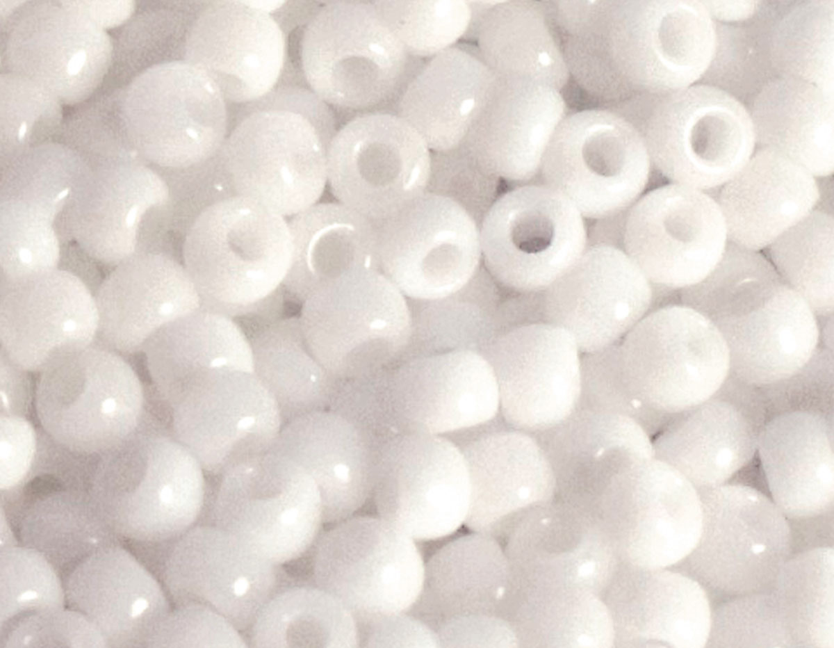 Z180041 180041 Perles japonaises rocaille opaque blanc Toho