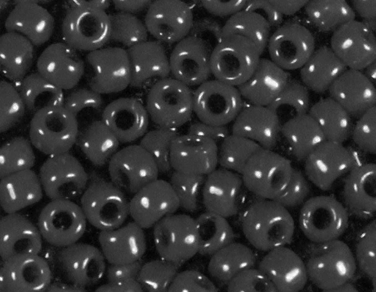 Z180049 180049 Perles japonaises rocaille opaque noir Toho
