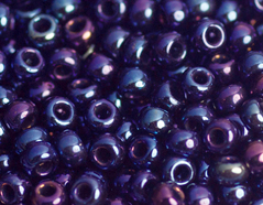 Z180082 180082 Perles japonaises rocaille metallique bleu multi couleur Toho - Article