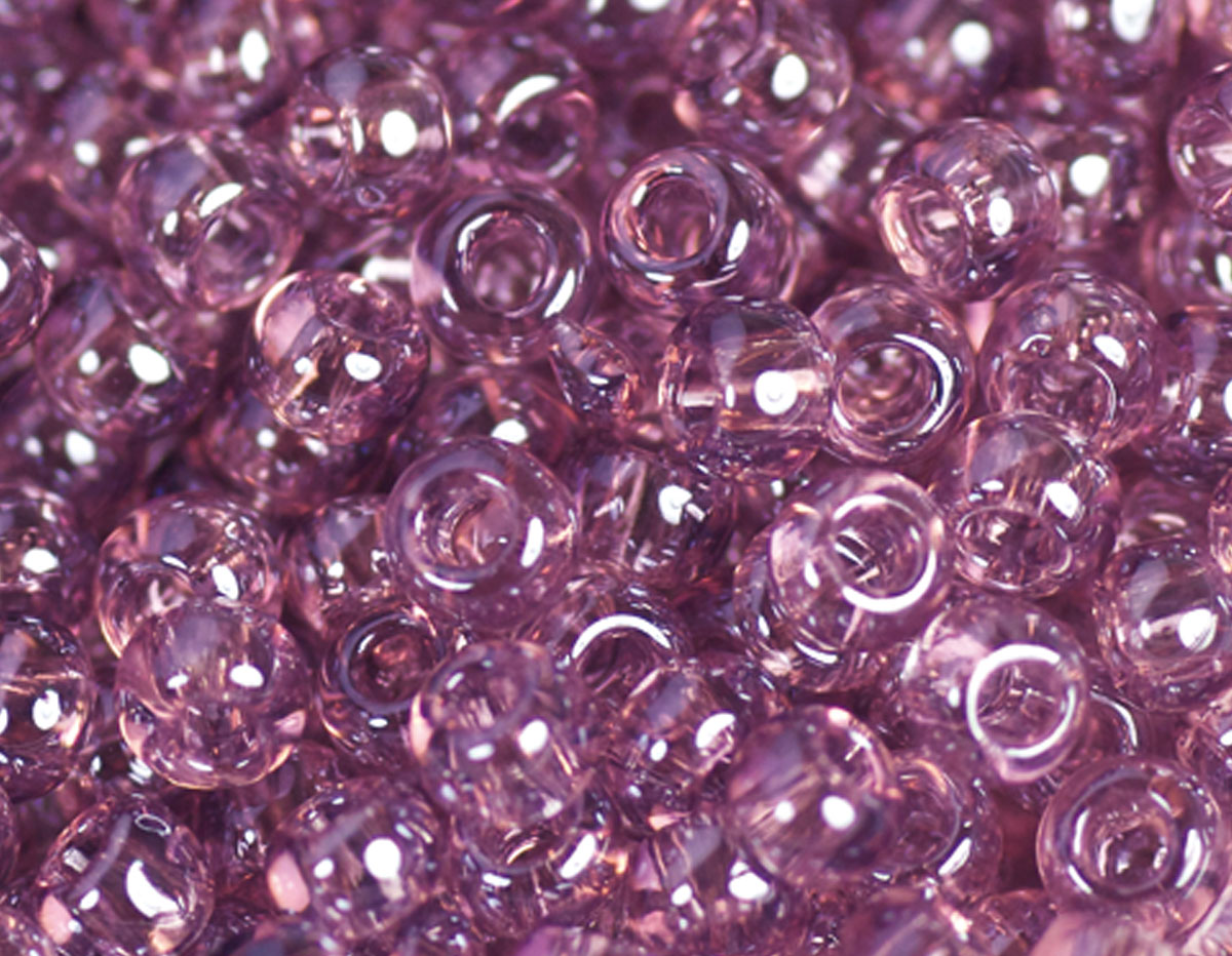 Z180110 180110 Perles japonaises rocaille brillant lila Toho