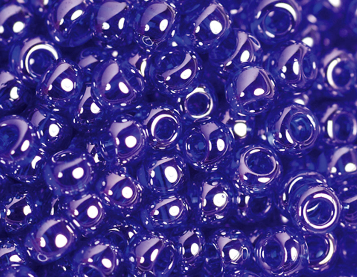 Z180116 180116 Perles japonaises rocaille brillant bleu marine Toho