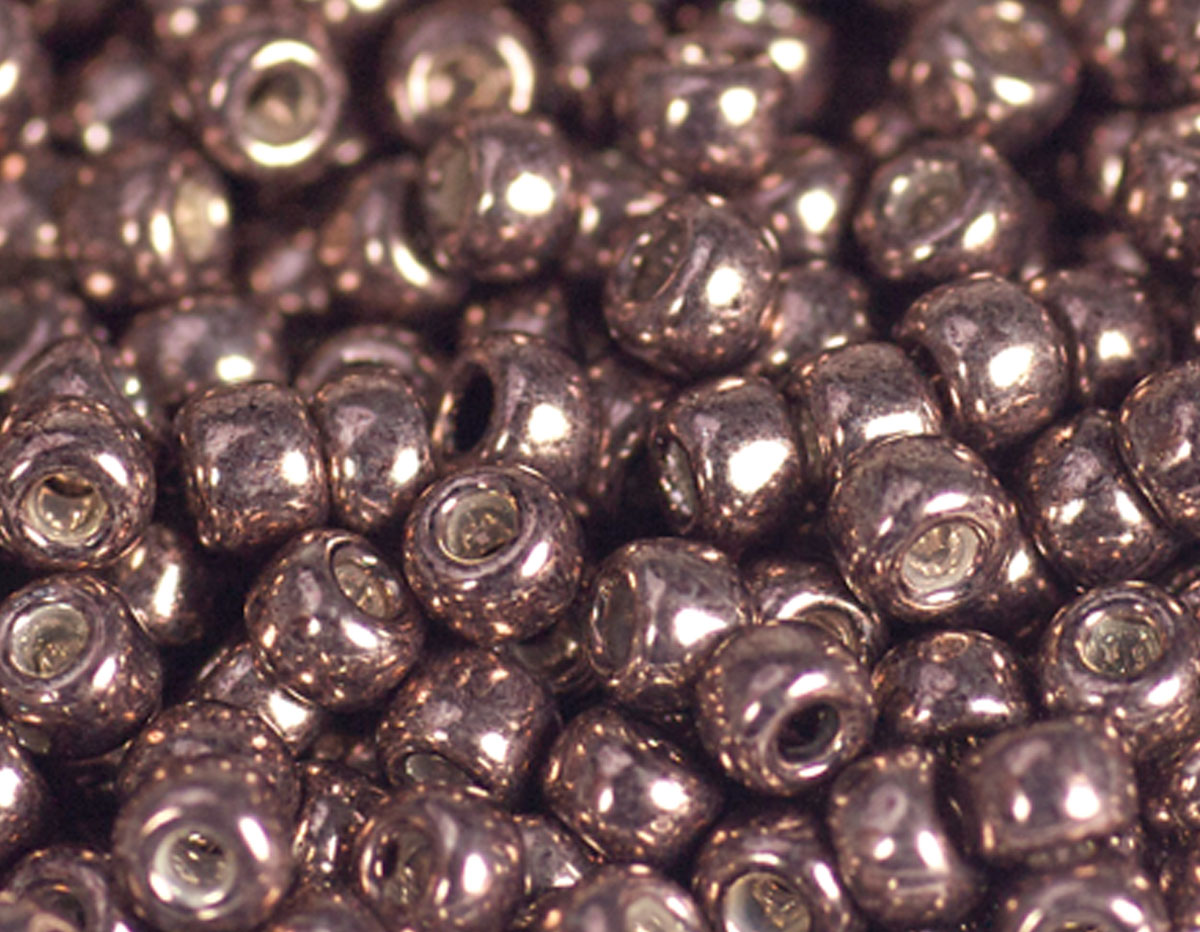 Z180556 180556 Perles japonaises rocaille galvanise bronze Toho