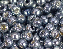 Z180565 180565 Perles japonaises rocaille galvanise bleu Toho - Article