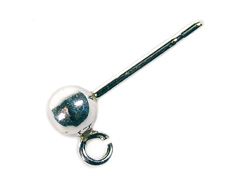 18117 A18117 Boucle d oreilles argent 925 boule avec anneau Innspiro - Article